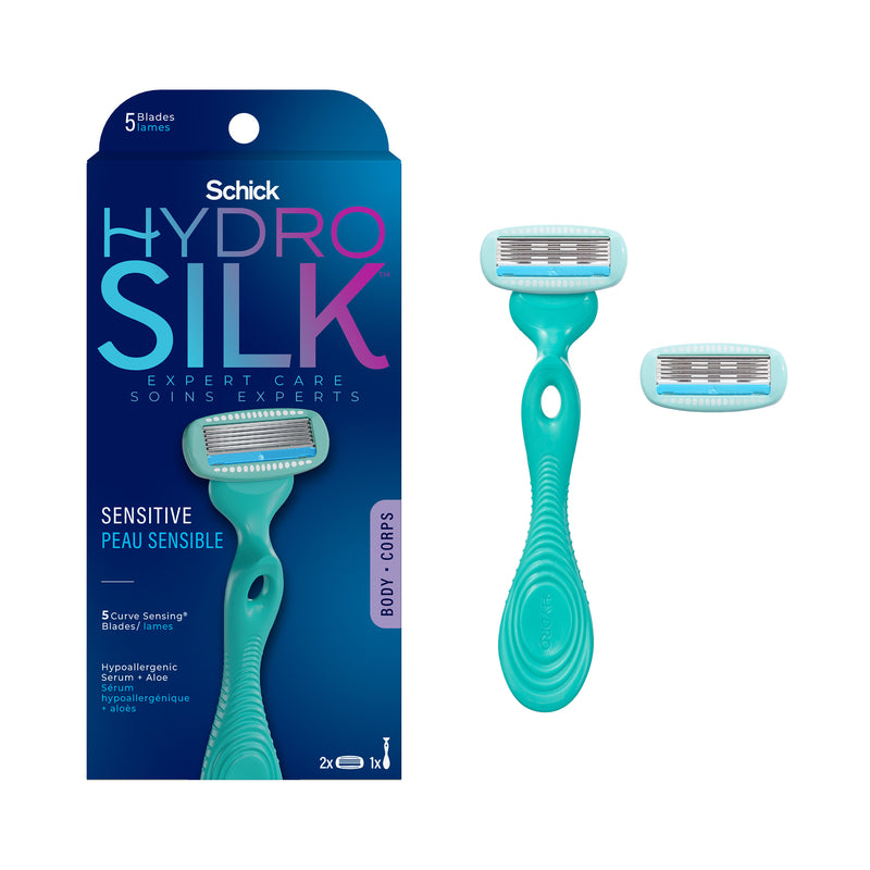 Rasoir Hydro Silk® Sensitive Care® pour peau sensible