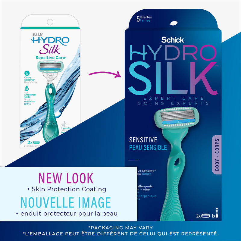 Rasoir Hydro Silk® Sensitive Care® pour peau sensible