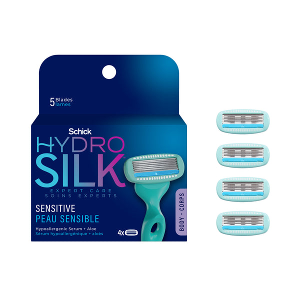 Cartouche de lames Hydro Silk® Sensitive Care® pour peau sensible