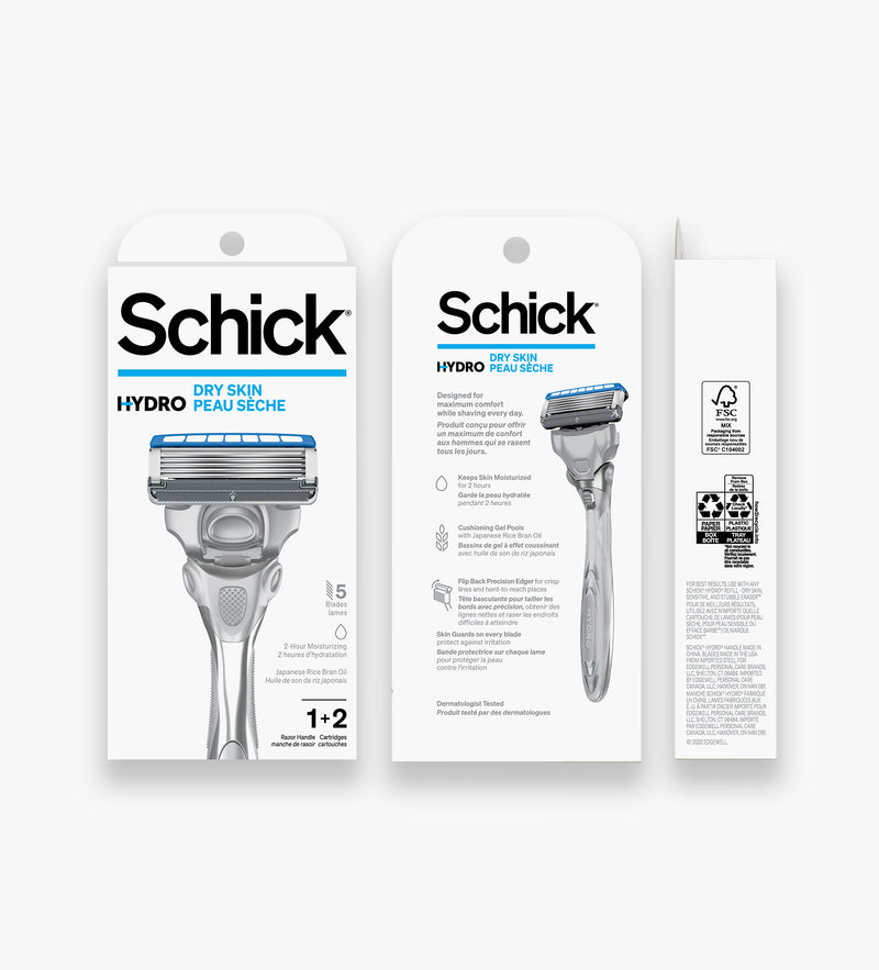 Hydro® Dry Skin Razor – Schick CA