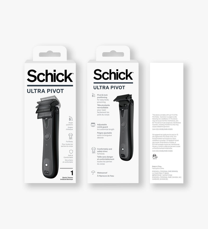 Tondeuse électrique pour le corps Schick® Ultra Pivot