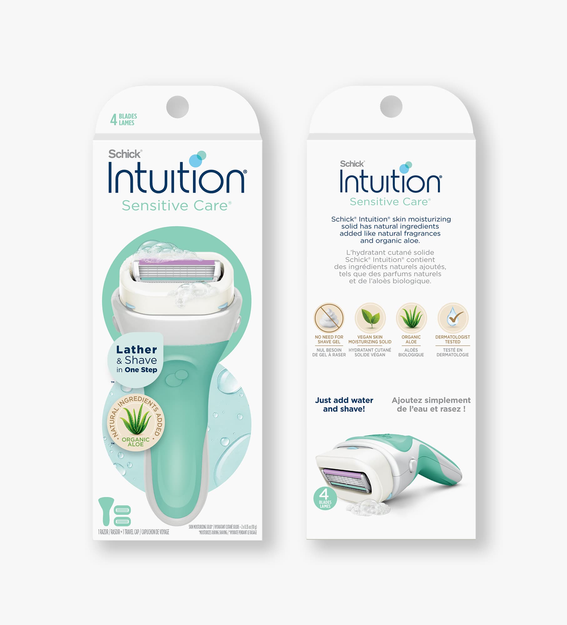 Intuition® Sensitive Care® Razor – Schick CA