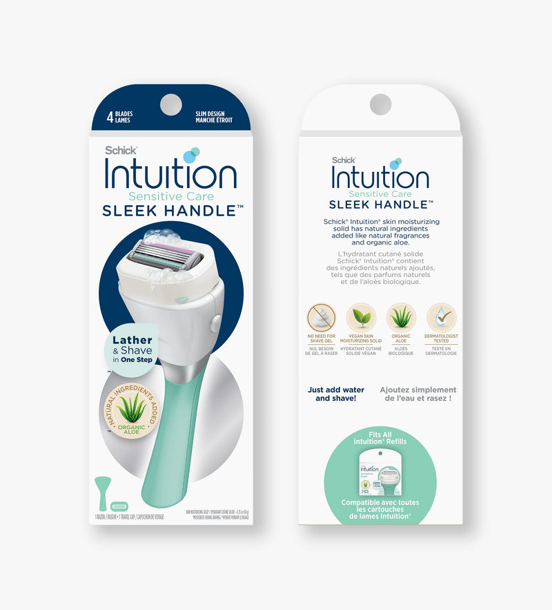 Intuition® Sensitive Care® Sleek-Handle Razor