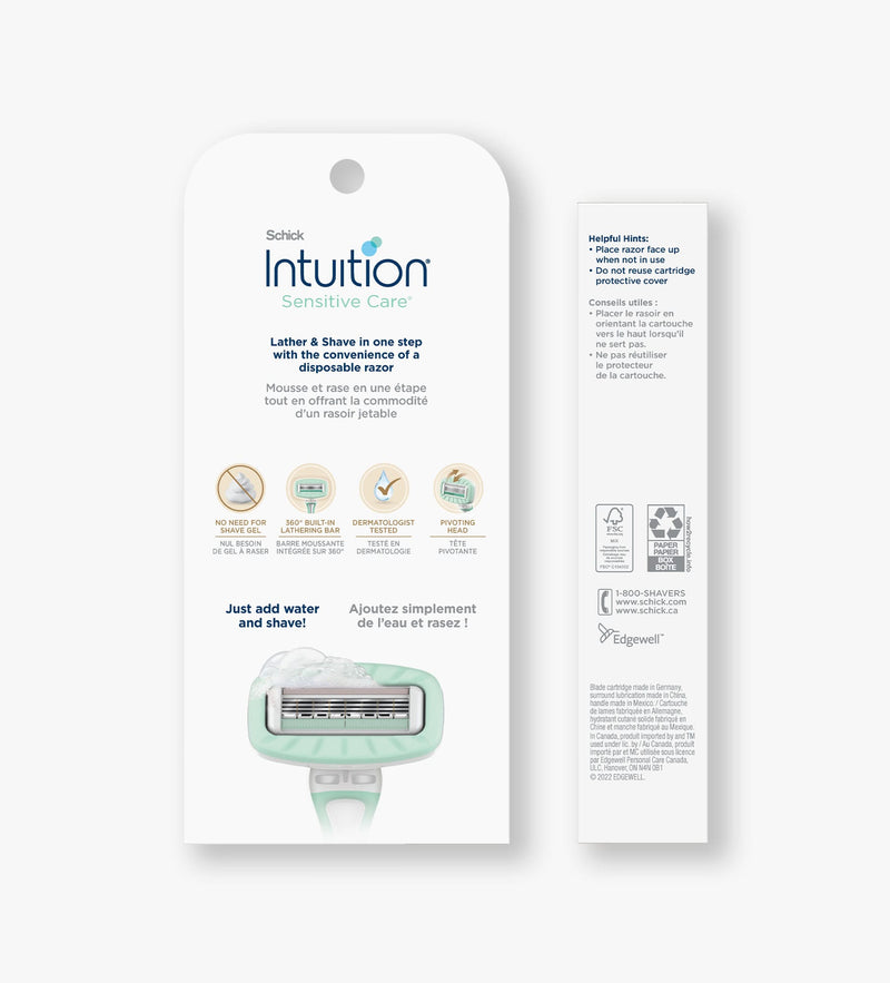 Intuition® Sensitive Care® Disposables Razors – Schick CA
